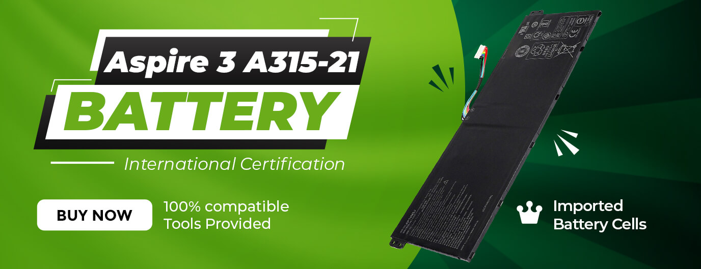 Battery For Aspire 3 A315-21