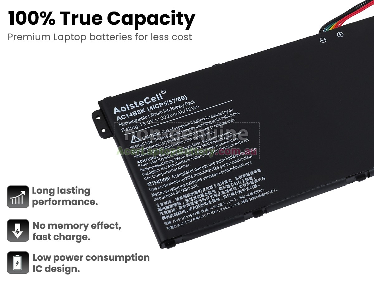 replacement Acer Aspire R11 battery