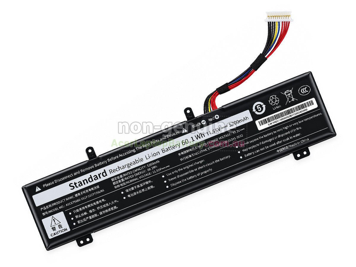replacement Acer AEC675686-3S1P battery
