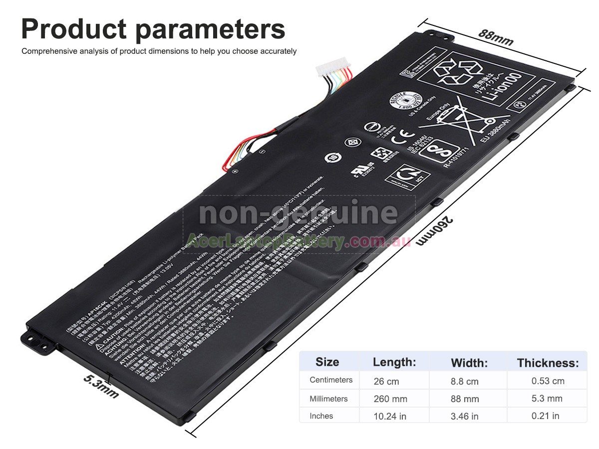 replacement Acer AP18C4K(3ICP5/81/68) battery