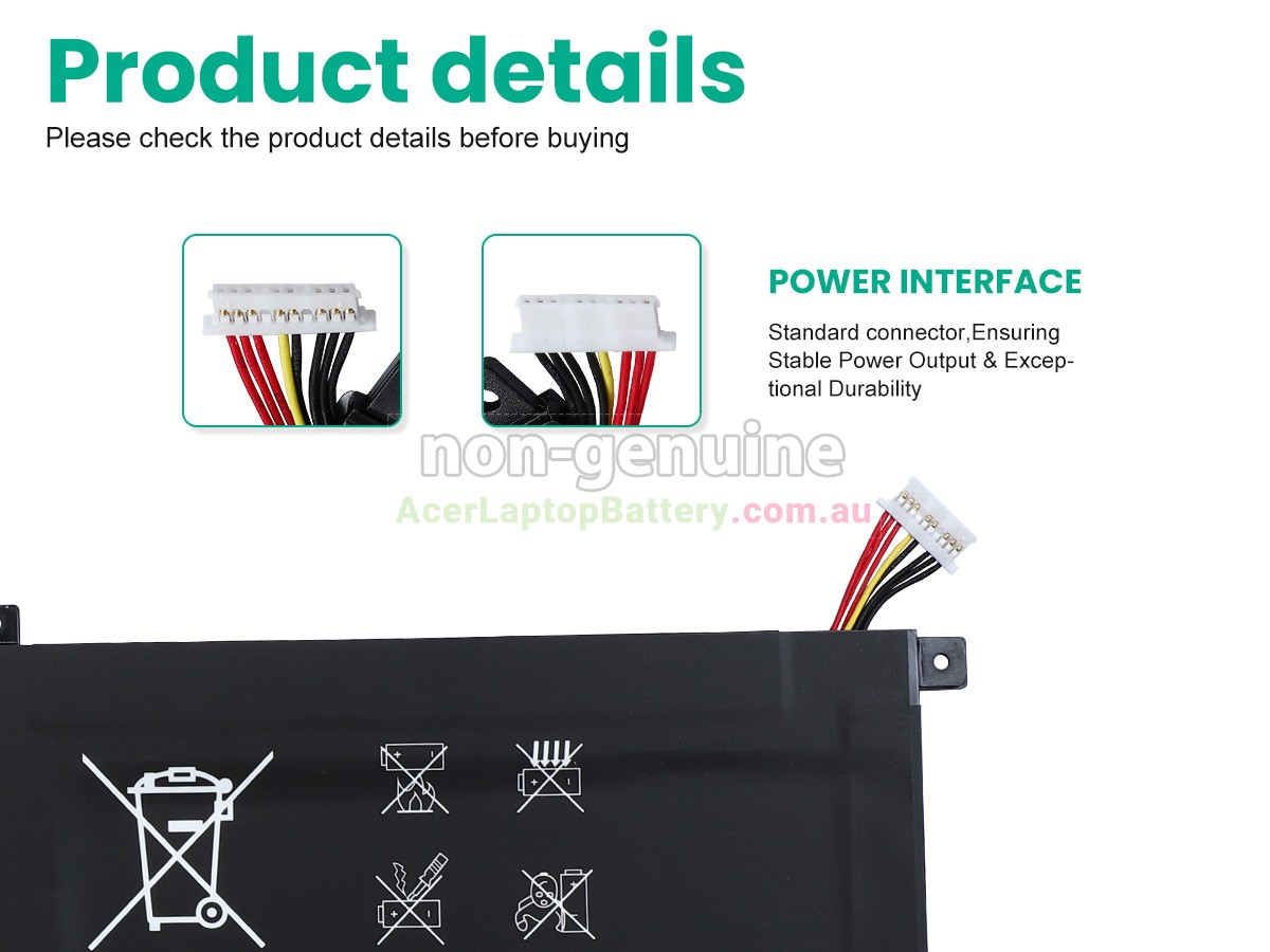 replacement Gateway U3576127PV-2S1P battery