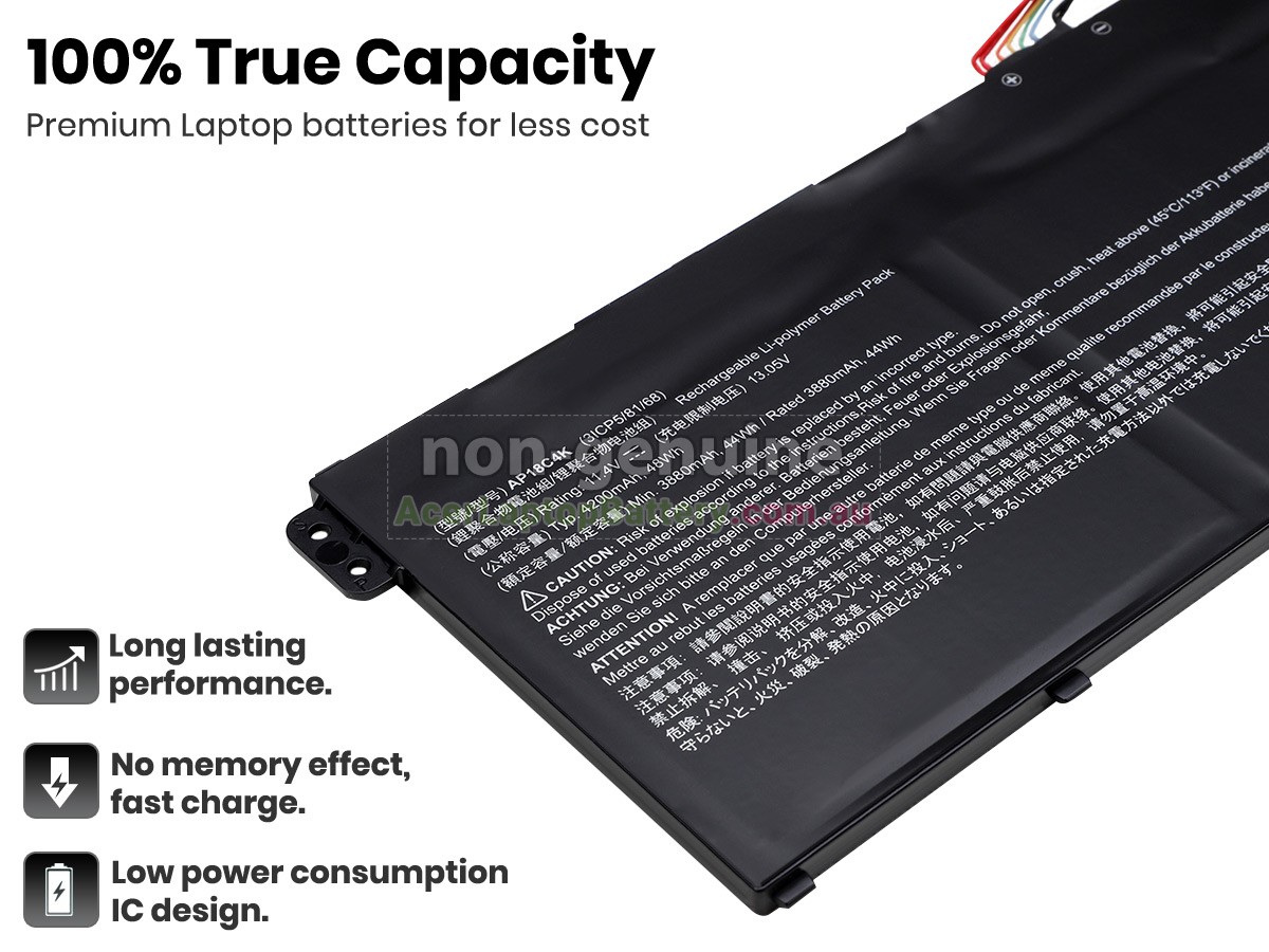 replacement Acer SWIFT 3 SF314-57 battery