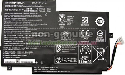 Acer Aspire Switch 10e Sw3 013 Battery Replacement Battery For Acer Aspire Switch 10e Sw3 013 Laptop From Australia 2 Cells 30wh